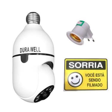 Imagem de Câmera de segurança Sem Fio WIFI Visão Noturna Colorida 2 MP e Adaptad