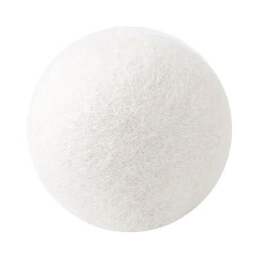 Imagem de Bolas De Lã Reutilizáveis Para Secadora Amaciante 3 4 5cm Acessórios P