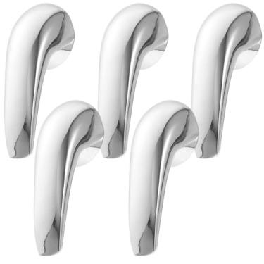 Imagem de 5 Unidades Alça De Torneira Torneiras De Chuveiro Alça De Interruptor De Torneira Quente Botões De Torneira De Banheira Alças De Torneira Liga De Alumínio Lavar a Cabeça