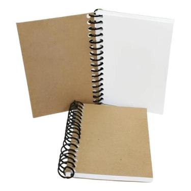 Imagem de 10 Blocos De Anotação Rascunho Espiral 10x7 Com 50 Folhas - MONARCA PA