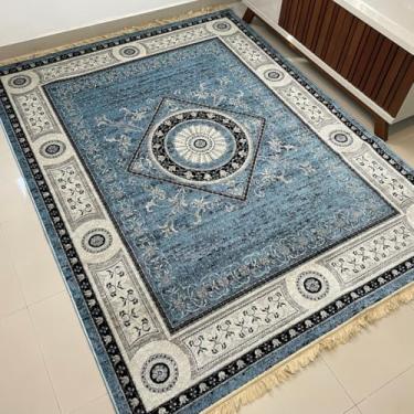 Imagem de Tapete Sala Belga Persa Turco 2,50x3,00 M Importado Com Franja (Modelo 9)