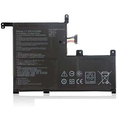 Imagem de C31N1703 Compatível para portátil ASUS Zenbook Flip UX561UA UX561UN Q505UA Q525UA Q525UA-BI7T9 Q505UA-BI5T7 Series Notebook 3ICP6/60/72 0B200--02650 100 11,55 V 52Wh 4550 mAh