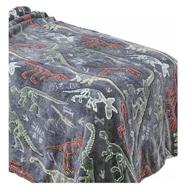 Imagem de Corttex, Manta Solteiro que Brilha no Escuro 150x200cm Corttex Cor:Dino