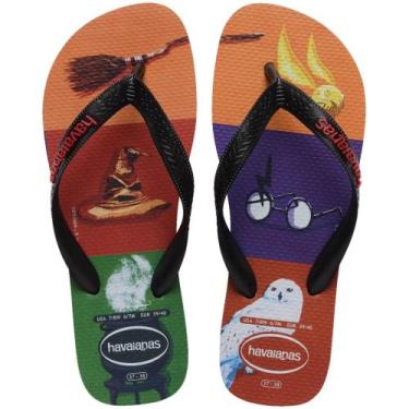 Imagem de Chinelo Havaianas Harry Potter - unissex - colorido, Pto, Diversas, 39