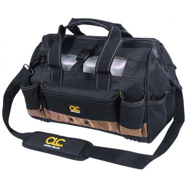 Imagem de Bolsa de Ferramentas Organizadora com 13 Compartimentos, CUSTOM LEATHERCRAFT 1534, Preto