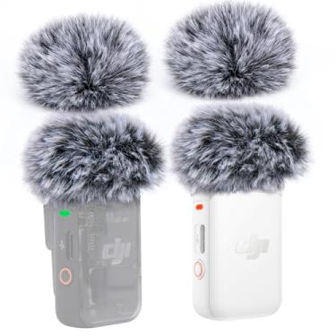 Imagem de Para DJI Mic 2 Pop Filter - DJI Osmo Pocket 3, capa de microfone sem fio DJI para uso externo, redução de ruído, capas de microfone aplicáveis ao DJI Wireless Mic 2, DJI Osmo Pocket 3 Creator Combo (4