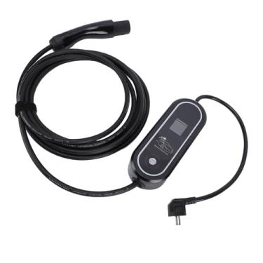 Imagem de Cosiki Carregador EV Nível 1 Nível 2, Portátil 16A 23FT Com Adaptador de 120V Carregamento Programado de Corrente Ajustável, Substituição para y 3 S X