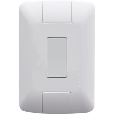 Imagem de Conjunto Embutir Modular 1 Interruptor Simples Vertical - Tramontina