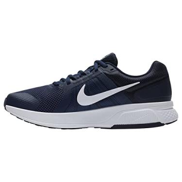 Imagem de NIKE Tênis de corrida masculino RunAllDay, Obsidiana branca azul-marinho, 46