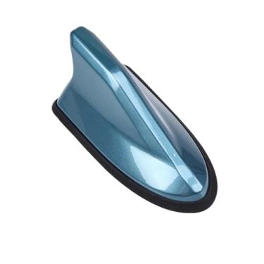 Imagem de Antena de barbatana de tubarão de carro antena de sinal de rádio FM à prova d'água para assento, peças externas de carro, multifuncional, externa, (verde)