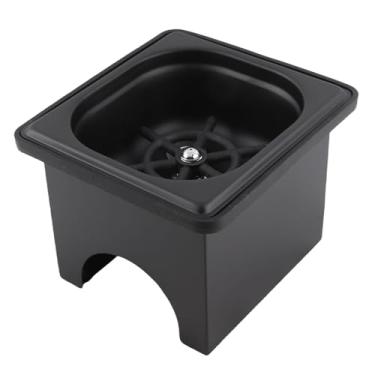 Imagem de Aoresac Enxaguador de Limpeza de Vidro Preto Elegante, Lavador Automático de Copos de Aço Inoxidável para Pia de Cozinha.Forte, Prático, Adequado para Bar, café, Restaurante.Limpeza de (Pequena)