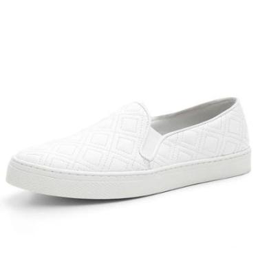 Imagem de Tênis feminino Pierrô couro legítimo cor branco-Feminino