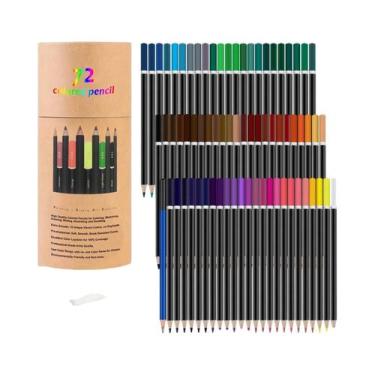 Imagem de Conjunto De Lápis De Cor Profissionais Não Tóxicos Com 180 Cores Para 