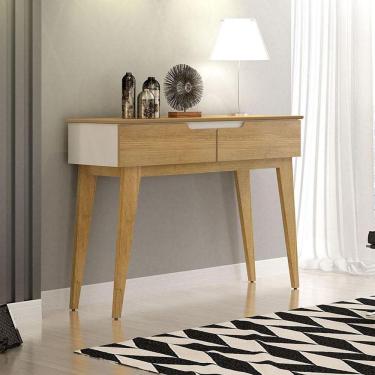 Imagem de Aparador Para Sala De Estar Ambiente Bellíssima Cinamomo Off White - Valdemóveis