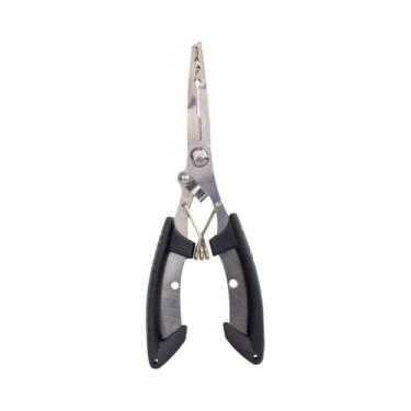 Imagem de Alicate De Pesca Em Aço Inoxidável Com Bico Curvo, Multifuncional E Po