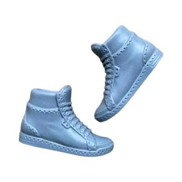 Imagem de Botas De Inverno De Salto Alto De 30cm Para Bonecas De Escala 1/6, Ace