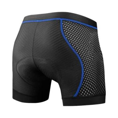 Imagem de Shorts Boxer Masculinos Com Almofada De Gel 5D Para Ciclismo MTB X-TIG