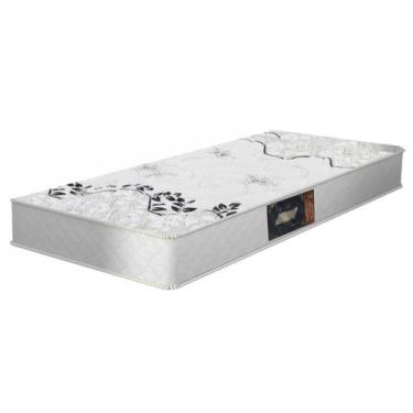 Imagem de Colchão Solteiro Gazin Espuma D28 Confort 88x188cm Cor Branco, Solteir