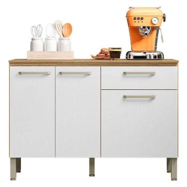 Imagem de Balcão De Cozinha Versalhes Freijó Supremo - Kits Paraná