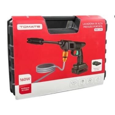 Imagem de Lavadora De Pressão K Turbo Portátil 2 Bateria 10000mah 21v 160W TOMAT