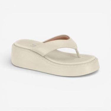 Imagem de Tamanco Plataforma Vizzano de Dedo Off White-Feminino