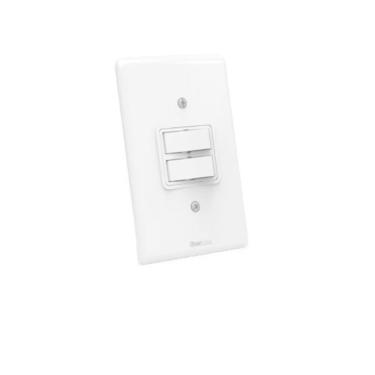 Imagem de Interruptor Teclas Simples Enerbras - Duplo Branco