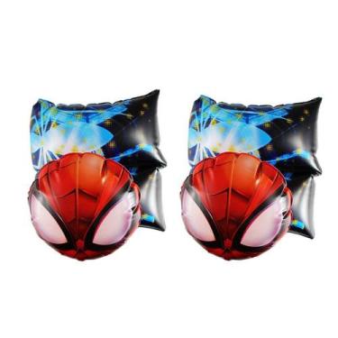 Imagem de Boia de Braço Inflavel Marvel Spider Man / Homem Aranha 19x19cm Etitoy