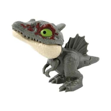 Imagem de Brinquedo Criativo de Dinossauros de Dedo para Crianças - Triceratops 