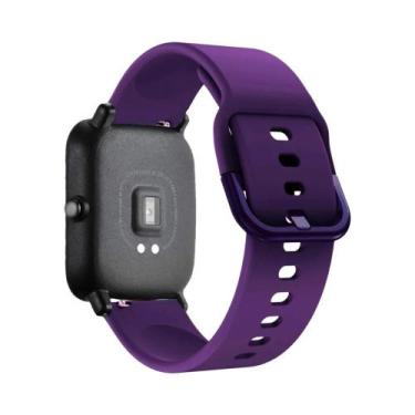 Imagem de Pulseira De Silicone 20mm 22mm Para Amazfit GTS 2/3/4 Mini GTR 2/3/4 B