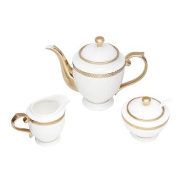 Imagem de 3 Peças para Chá Wolff Paddy de Porcelana