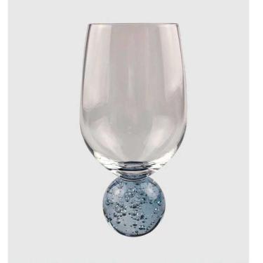 Imagem de Taça de Vidro Orbe Marinha Base Bolinha 400ml - Tuut