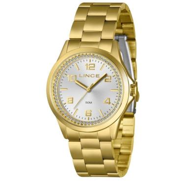 Imagem de Relógio Lince Feminino Dourado LRGJ179L38 S2KX