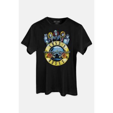 Imagem de Camiseta Guns N Roses Logo - Piticas, G1, Preto
