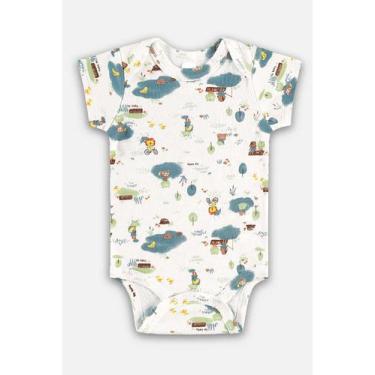 Imagem de Body em Suedine para Bebê Menino Up Baby, Bege, PR