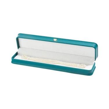 Imagem de Caixa De Joias Em Couro PU Para Anel, Pingente, Pulseira, Pérola E Emb