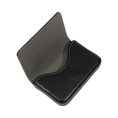 Imagem de Porta-cartões De Visita Vertical Em Couro PU Com Fecho Magnético - NON