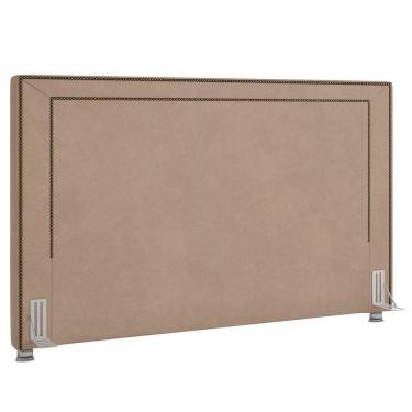 Imagem de Cabeceira Cama Box Casal Queen 160Cm Mali P02 Veludo Bege
