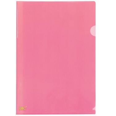 Imagem de Pasta Tipo L A4 com 10 Unidades Cores Diversas DAC, VERMELHA