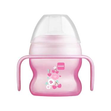 Imagem de Copo De Treinamento Transição Antivazamento Mam Starter Rosa