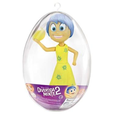 Imagem de Bonecos Alegria Raiva Ansiedade Divertidamente no Ovo de Páscoa Médio 