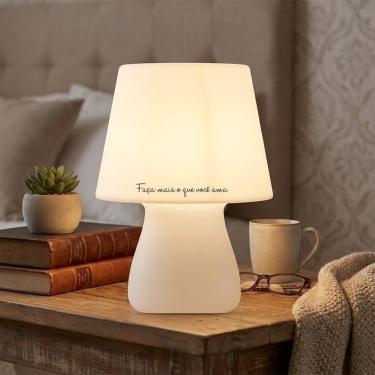 Imagem de Luminária Abajur De Mesa Grande Faça Mais