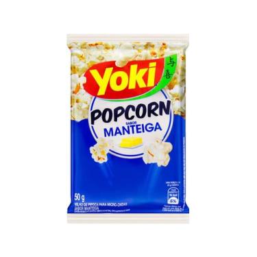 Imagem de Pipoca para Microondas sabor Manteiga YOKI 50g
