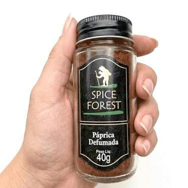 Imagem de Páprica Defumada - Tempero em Pó Linha Premium em Frasco de Vidro Spice Forest