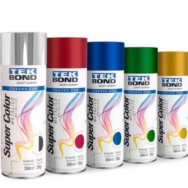 Imagem de Tinta Spray Uso Geral 350ML DOURADO TEK BOND