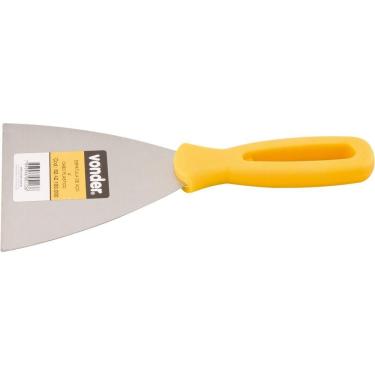 Imagem de Espátula Betumadeira Aço Carbono 4 10Cm Cabo Plástico - Von