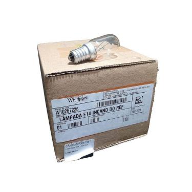 Imagem de Lâmpada E14 Incandecente Do Refrigerador 127V 15W Whirlpool