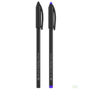 Imagem de Caneta Newpen Pentop Maxgel 0.5 com Ponta Fina 0.5MM e Tinta em Gel para Escrita Suave...