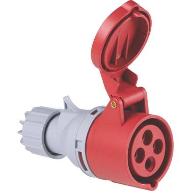 Imagem de Tomada de Acoplamento Industrial 3P+T 16 A 380-415 Vca 6 H Tramontina