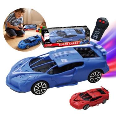 Imagem de Carrinho De Controle Remoto Super Esportivo 2 Funções Frente Tras Meni