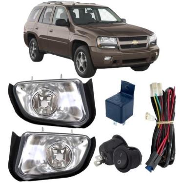 Imagem de Kit farol auxiliar chevrolet blazer 2001 ate 2011 - BBS